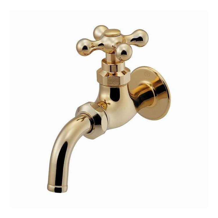 カクダイ万能ホーム水栓凍結止付GD カクダイ 701-611-AG(代引不可)【送料無料】