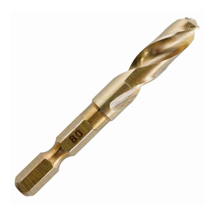 イトー 六角軸ステン鉄ショートドリル 8.0mm IH-TMS80(代引不可)