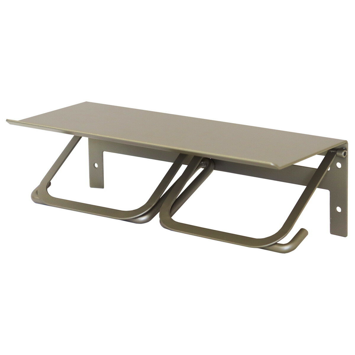 アイアントイレットペーパーホルダー【Abel-アベル-】ダブル シャンパン PH-017(代引不可)【送料無料】