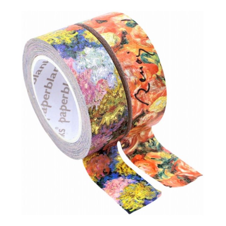 paperblanks モネ 菊の花&ルノワールからモリゾへの書簡 (1892)(和紙テープ) PA9957-4(代引不可)