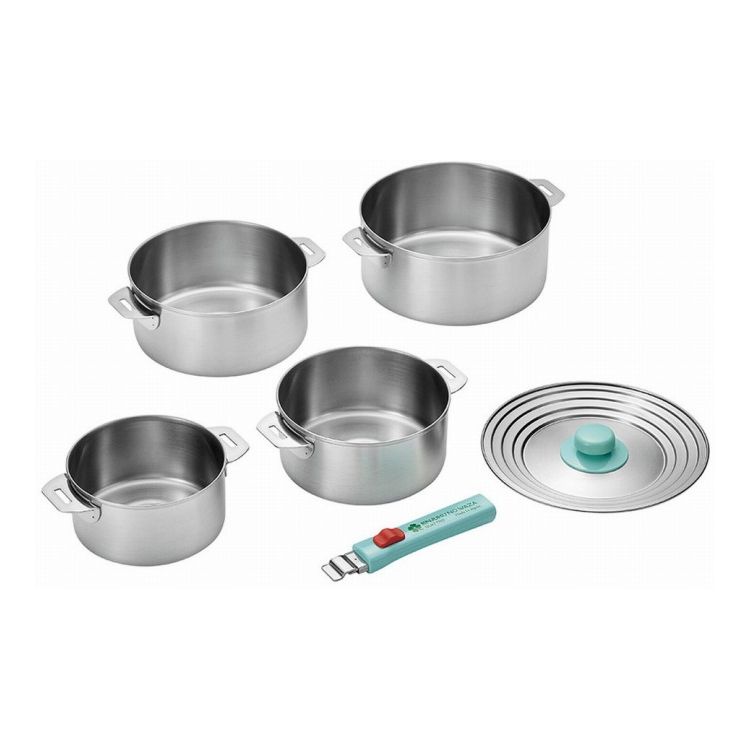 商品説明●本体は食洗器可。●オール熱源対応。●使用熱源：ガス・100V・200V　IH調理器●材質：鍋・蓋／18−0ステンレス鋼（底の厚さ0．8mm）、ハンドル・ツマミ／66ナイロンよこやま【代引きについて】こちらの商品は、代引きでの出荷は受け付けておりません。【送料について】北海道、沖縄、離島は送料を頂きます。