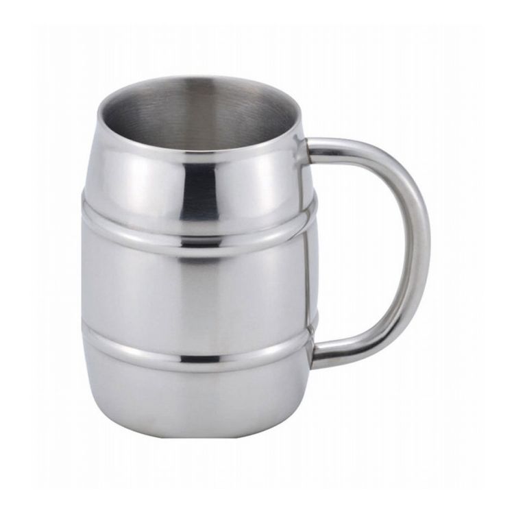 カクセー 真空二重 樽缶ジョッキ350ml用 TJ-35(代引不可)