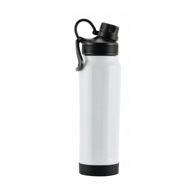 商品説明●アクティビティの水分補給に！大容量750ml！●キズや剥げに強いパウダーコートを採用。●シリコンカバー付きで凹みやすい底面をカバー。●飲み口のキャップはグリップラバー付きで汗をかいても回しやすい。●さらにソフト素材のキャリーハンドル付きで持ち運びも楽に。●真空二重構造のしっかりとした保温・保冷効果で、まさにアクティビティを楽しむためのボトル。●備考：保温効力/60度以上(6時間)、保冷効力/8度以下(6時間)●材質：本体(内瓶)/18-8ステンレス、胴部/18-8ステンレス(粉体塗装)、キャップ・飲み口/ポリプロピレン・TPE・ポリエチレン・ステンレス鋼・シリコーンゴム、パッキン/シリコーンゴム、底部カバー/シリコーンゴムカクセー【代引きについて】こちらの商品は、代引きでの出荷は受け付けておりません。【送料について】北海道、沖縄、離島は送料を頂きます。