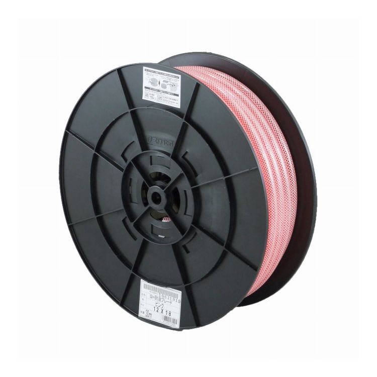 SH耐油ブレードホース 12x18ドラム 30m 三洋化成 TB-1218H30P(代引不可)【送料無料】