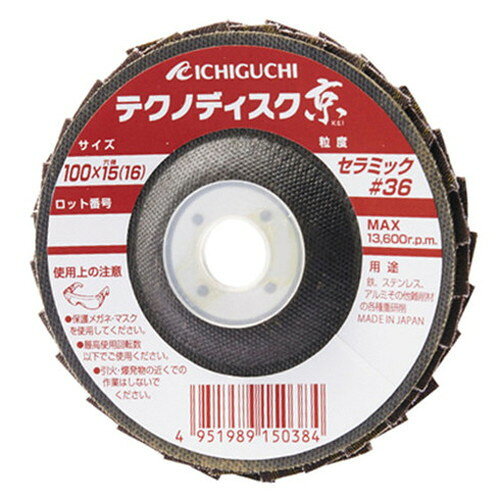 イチグチ BS テクノディスク京 100X15-36(代引不可)