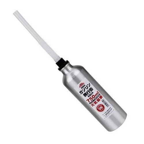 セフティ-3 携帯用ガソリンアルミ携行缶 750ml(代引不可)