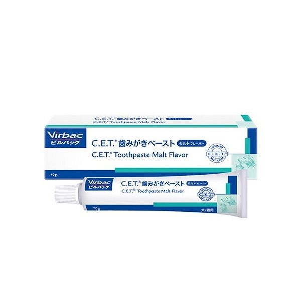 ビルバックジャパン C.E.T.歯磨キペースト 犬猫用 モルトフレーバー 70g