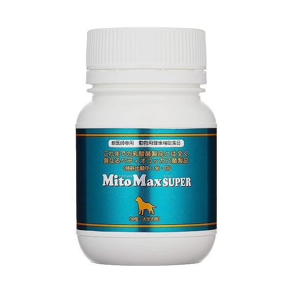 共立製薬 マイトマックス・スーパー 中型・大型犬用 60カプセル【送料無料】 rcmdva-13401484 リコメン堂ホームライフ館 パッケージ画像