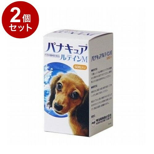 Beer Yeast - 【2個セット】 明治アニマルヘルス パナキュアルテインM 犬用 60粒【送料無料】