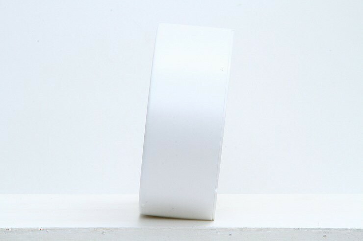 置時計 リアム W134×D52×H134mm ポリスチレン ウォッチ おしゃれ ホワイト(代引不可)【送料無料】 [2]