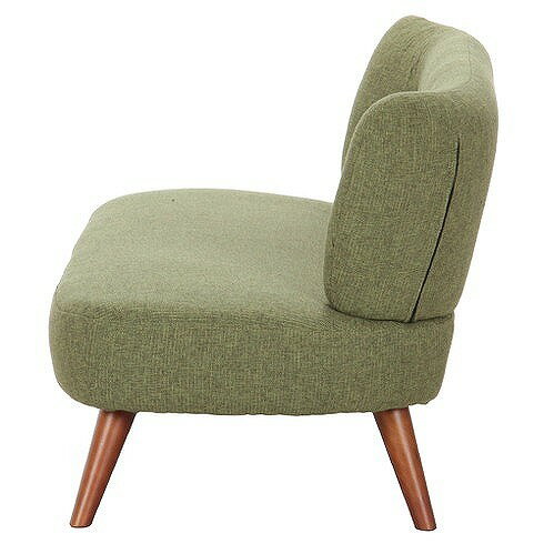 ソファ2p グリーン W1230×D670×H680mm 360mm ポリエステル おしゃれ(代引不可)【送料無料】 [2]