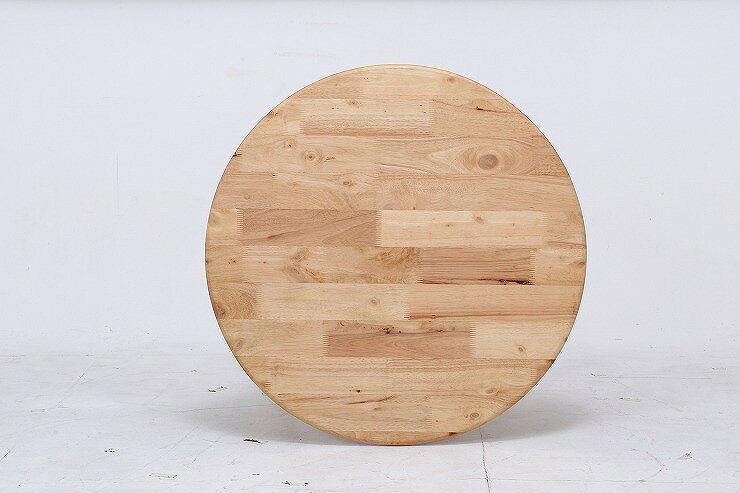 Natural Signature ラウンドテーブル W800×D800×H720mm 天然木(ラバーウッド) おしゃれ(代引不可)【送料無料】 - 2