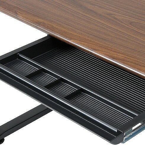 平机120幅 W1200×D700×H700mm 合成樹脂化粧パーティクルボード スチール おしゃれ ブラウン(代引不可)【送料無料】 [2]