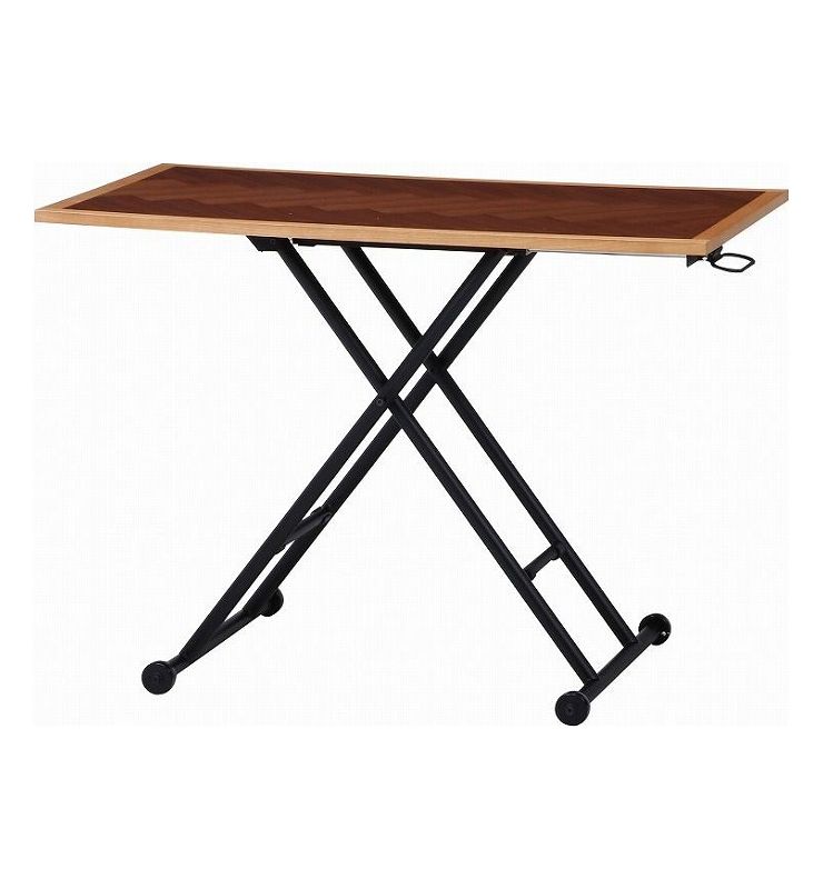 昇降テーブル ツートン 幅100cm 奥行55cm 高さ12~70cm(代引不可)【送料無料】 [2]