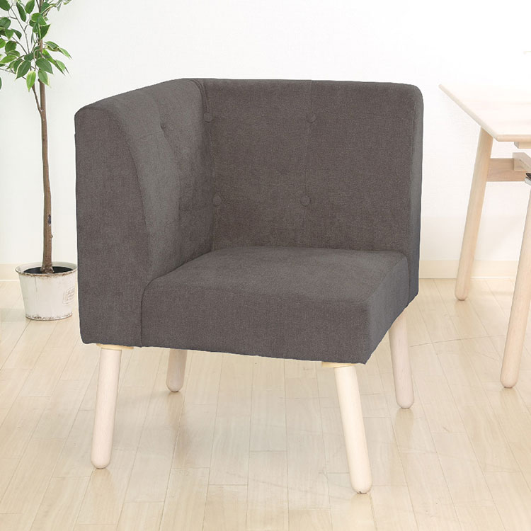 Bench Seat - NS コーナーソファ ヘームル DGY(代引不可)【送料無料】