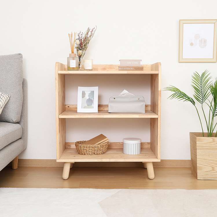 NS 壁面収納ユニット ボトムラック 収納ラック オープン収納 サイドボード コンパクト リビング ダイニング(代引不可)【送料無料】 [2]