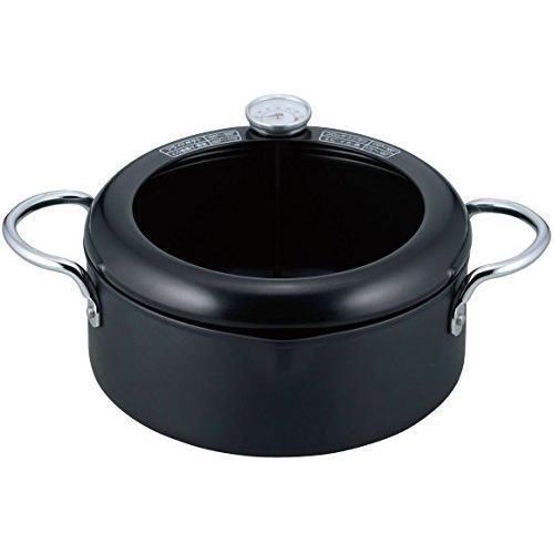 和平フレイズ 両手天ぷら鍋 20cm NEW揚げづつみ AR-7002 温度計付