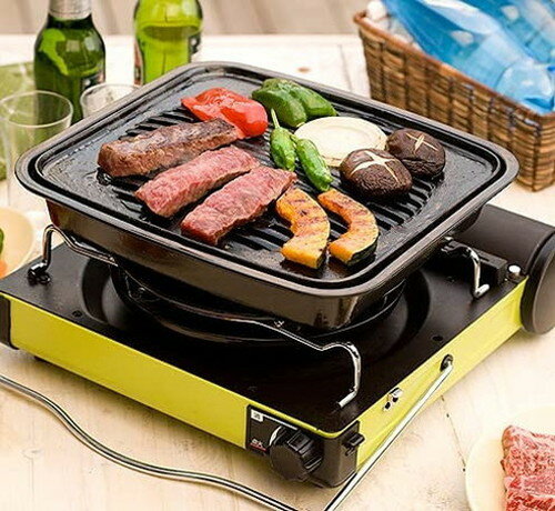 イワタニ Iwatani カセットコンロ用 焼肉グリル CB-A-YKG 焼肉コンロ BBQ バーベキュー イワタニカセットフー専用アクセサリー【送料無料】 2