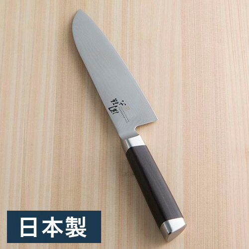 貝印 関孫六 ダマスカス 三徳包丁 16.5cm 日本製 KAI AE5200 キッチンナイフ 165mm ステンレス製包丁 おしゃれ 天然木【送料無料】