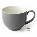 Qティーカップwithハンドル QTea Cup with Handle グレー 灰色 FOR LIFE フォーライフ