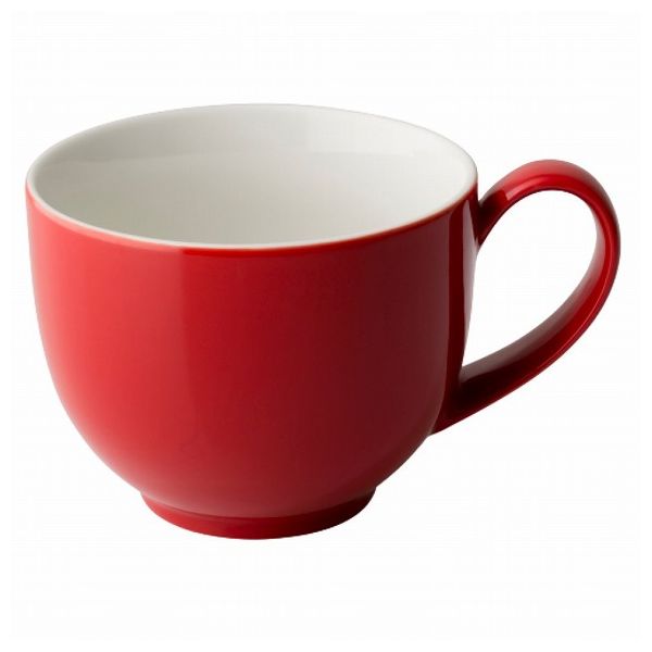 Qティーカップwithハンドル QTea Cup with Handle レッド 赤 FOR LIFE フォーライフ