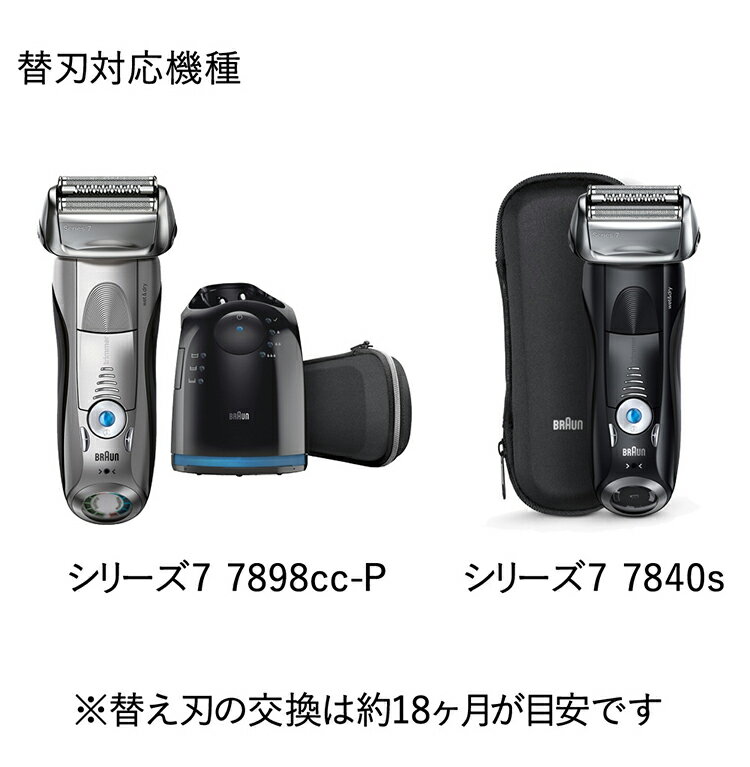 ブラウン 替刃 BRAUN F/C70S-3Z メンズ 電気シェーバー用 替え刃 シリーズ7用 網刃...
