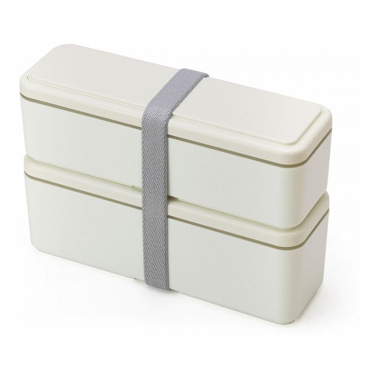 保冷剤一体型 ランチ GEL-COOL slim S+L ミルクホワイト 700ml ジェルクール ランチボックス お弁当箱 弁当箱 ランチ おしゃれ 三好製作所 0101-0099-81【送料無料】