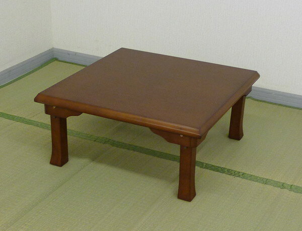 リコメン堂ホームライフ館の折りたたみ角座卓 座卓 75×75cm テーブル リビングテーブル 折れ脚テーブル ローテーブル(代引不可)【送料無料】｜アングル3