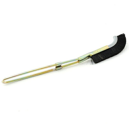 大工道具・砥石・ペーパーのチャンネルブラシNO.41。つや出し・接着剤の塗布。動物毛は革製品・メッキ..