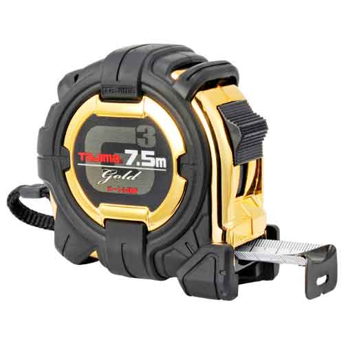 タジマ・G3ゴールド‐ロック25・G3GL25-75BL 大工道具：測定具：タジマコンベ【送料無料】