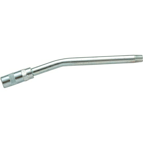 作業工具・油のグリスガンHGN-3。グリースガン用ノズルです先端に緩やかな角度がついているので、ニップルにガンを合わせやすく注入が楽に行えます。