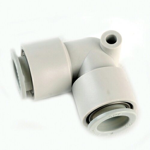 電動工具・エアーツールのエアーカプラKQ2L12-00。エアー配管用チューブ管継ぎ手。押し込むだけで接続、ワンタッチ分離。確実に簡単に接続。製造元：SMC株式会社。