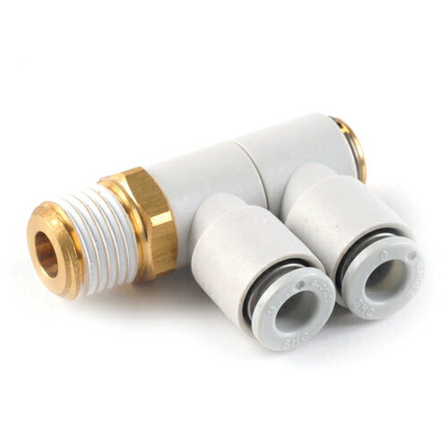 電動工具・エアーツールのエアーカプラKQ2VD06-02S。エアー配管用チューブ管継ぎ手。押し込むだけで接続、ワンタッチ分離。確実に簡単に接続。製造元：SMC株式会社。