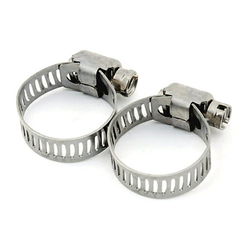 SK11・ステンホースバンド‐大2個・AT-18 電動工具：エアーツール：エアー配管継ぎ手