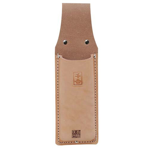千吉・折込鋸サック‐型入・NO.16E 園芸道具：サック：皮サック【送料無料】