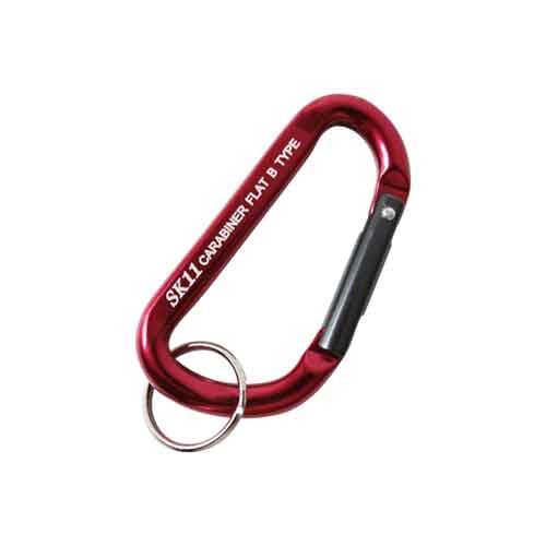 【商品詳細】【用途】簡易工具つりさげ。【機能・特徴】スタンダードな形状です。【仕様】●6×60mm。【材質】●アルミ二ウム。【注意事項ほか】●本品は簡易に工具などをつりさげるもので、登山用ではありません。●損傷摩耗などで変形した場合には使用しないでください。●金具、リベット、溶接部分に異常がある場合は使用しないでください。【商品サイズ】幅30×高さ60×奥行10mm　重量15g【送料について】北海道、沖縄、離島は送料を頂きます。