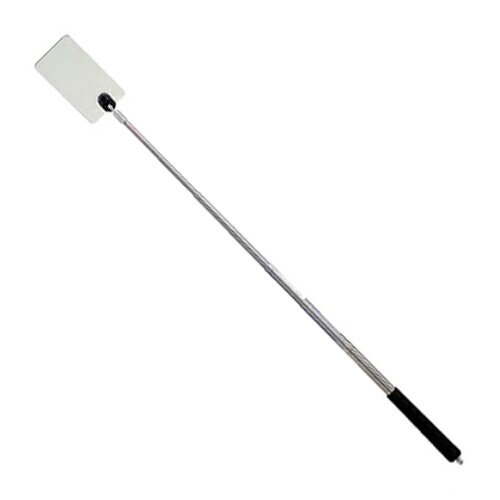 【用途】点検用。【機能・特徴】アクリルミラーで軽量・割れにくいです。軽量・コンパクトなので持ち運びに便利です。ミラー部のみの交換可能で経済的です。【仕様】●ミラーサイズ：幅50×高さ100mm。●収納時長さ：230mm。●最長時長さ：1180mm。●8段伸縮。【送料について】北海道、沖縄、離島は送料を頂きます。