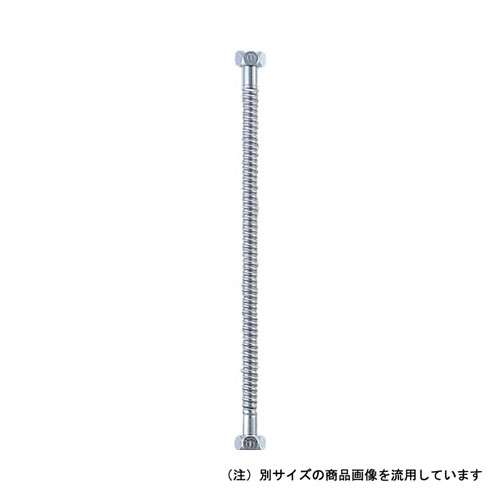 【用途】水道用フレキパイプ。【機能・特徴】瞬間湯沸器や洗面器などへの給水用配管部品です。取り付けねじは管用平行ねじ13mmです。【仕様】●全長：500mm。●パイプ外径：16.0mm。【材質】●パイプ：SUS304。●ナット：黄銅。●パッキン：EPDM(ノンアスベスト)。【注意事項ほか】●塩素系の洗剤、異物(ホコリ、鉄粉)などが付着した場合、通水テスト時の汚水、赤水が管内に滞留した場合は、ステンレスの腐食の原因となる場合がありますので、十分注意して下さい。【送料について】北海道、沖縄、離島は送料を頂きます。【ご注意！！】メーカー取寄せ商品の為、ご注文頂いたタイミングによってはご用意が出来ない場合もございます。予めご了承の程お願い致します。