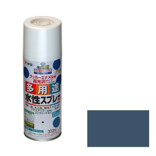 アサヒペン・水性多用途スプレー・300MLーカントリーBL【送料無料】