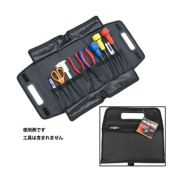 【商品特長】【用途】工具の収納。【機能・特徴】内側ポケット付でドライバーやペンチなど整理できます。【仕様】●サイズ：縦600×横260mm。【材質】●ポリエステル。【商品サイズ】幅260×高さ600×奥行100mm　重量335g【注意事項等】用途以外には使用しないで下さい。■商品コード:4977292117951■JANコード:4977292117951■ブランド名:SK11■商品名:3Dロールケース M■規格:M W260【送料について】北海道、沖縄、離島は送料を頂きます。