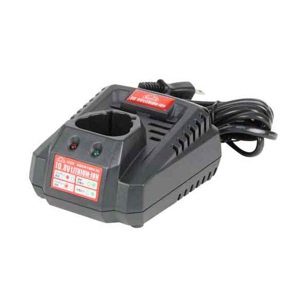 【商品特長】【用途】充電器。【機能・特徴】バッテリーの状況に応じて最適な充電制御を行います（温度・電圧・時間）。各種ランプ表示でバッテリーの状態を使用者にお知らせします（電池高温、低温、異常）。電池が異常な状態の時は（高温、低温、低電圧）、充電初期に緩やかに充電を開始し、45分で充電が完了します。【仕様】●充電時間：急速30分。●入力：AC100V・50／60Hz・75VA。●出力：DC12．5・3A。●重量：350g。【商品サイズ】幅60×高さ105×奥行125mm　重量385g■商品コード:4977292642781■JANコード:4977292642781■ブランド名:セフティ-3■商品名:10.8V30分充電器■規格:SGCH108V-30【送料について】北海道、沖縄、離島は送料を頂きます。