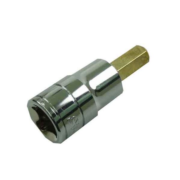 【商品特長】【用途】六角穴付きボルトの締め緩め作業。【機能・特徴】六角穴ボルトの締結に使用します。【仕様】●差込角：9．5mm（3／8インチ）。●サイズ：8mm。●対象ネジ：六角穴付きボルト。●ANSI、DIN規格適合。【材質】●ソケット：クロームバナジウム鋼。■商品コード:4977292851060■JANコード:4977292851060■ブランド名:SK11■商品名:ヘックスビットソケット9.5■規格:SH3-08【送料について】北海道、沖縄、離島は送料を頂きます。
