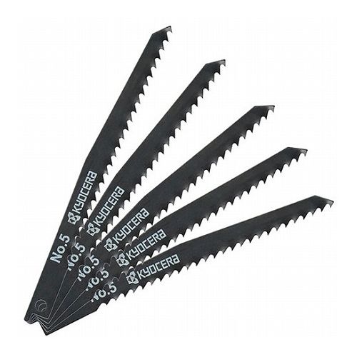 京セラ KYOCERA ジグソー刃木工高速切断荒切用 5ホン No.5