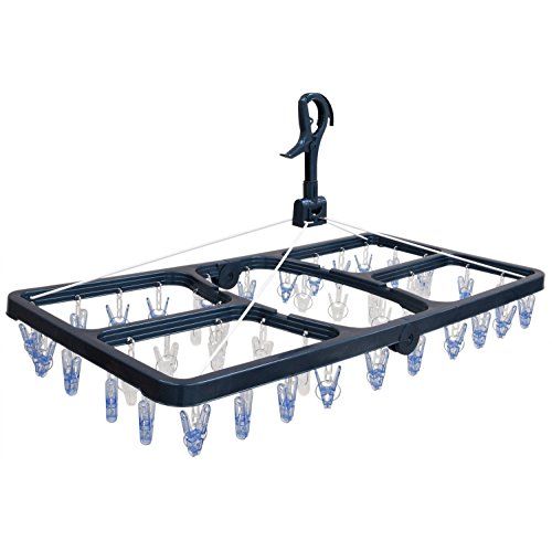 東和産業 ハンガー CLR ジャンボ 角ハンガー ポリカピンチ42個付【送料無料】