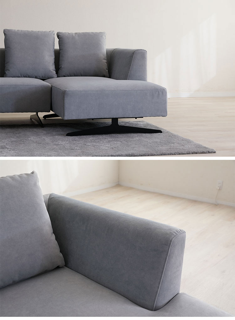 ASIENTO カウチソファ ソファ開梱設置無料 2人掛け 3人掛け 4人掛け 左 ひじ掛け ...