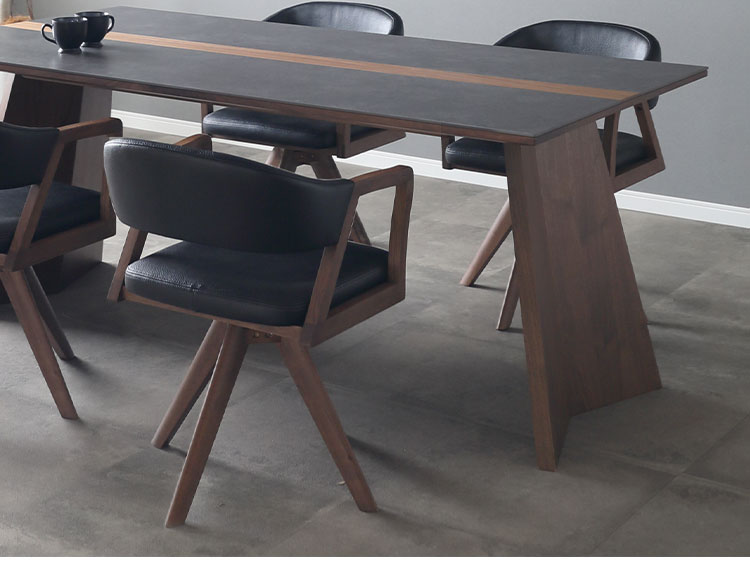 ダイニング 5点セット チェア4脚 150×90cmテーブル リビング ダイニングテーブル ダイニングチェア 回転チェア おしゃれ 新生活(代引不可)【送料無料】