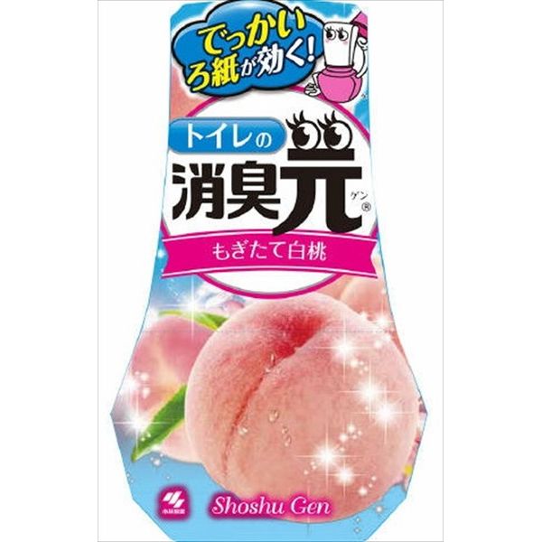 小林製薬 トイレの消臭元 もぎたて白桃 400ML 芳香消臭 トイレ用 トイレ用(代引不可)