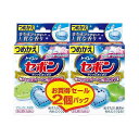 アース製薬 セボンタンクにおくだけ つめかえ フレッシュソープ&ムスク 2個パック(代引不可)