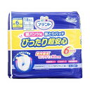 【発売元:大王製紙】国内最長ロングサイズの63cmでモレ安心!高さ約6cmで脚まわりのモレを防ぐ安心立体ギャザー!高さのある安心立体ギャザーが動いても脚まわりにフィットし、横モレを軽減します。●全面通気性シートでさらっと快適。●拡散スリット。スリットが尿をパッドの中へ効率よく拡散・吸収させ、排尿口付近の逆戻りを低減します。●脚まわりすっきり形状。股間部にぴったりフィットし、脚まわりのモコモコ感を軽減します。●ズレ止めテープ付き(ワンタッチ式2ケ所)粘着性の糊を使用していない固定用テープだから何度でも付け直しができ、ズレずにしっかり固定できます。●おしっこ約6回分のたっぷりの吸収力。●紙パンツと一緒に引き上げ簡単モレに安心のロングサイズ幅15.5cmX長さ63cm。●消臭機能付き。●医療費控除対象品。●男女共用。個装サイズ:331X28148mm個装重量:約1317g内容量:18枚入ケースサイズ:458X35cmケース重量:約9kg【製造国】:日本【医療費控除対象品】【サイズ】幅15.5cmX長さ63cm【吸収回数の目安】約6回分(1回の排尿量150mLとして。)【材質】表面材・・・ポリオレフィン系不織布吸水材・・・綿状パルプ、吸収紙、高分子吸水材防水材・・・ポリエチレンフィルム伸縮材・・・ポリウレタン結合材・・・スチレン系エラストマー合成樹脂材止着材・・・ポリオレフィン【使用方法】・紙パンツをひざまで上げてから、パッドを入れるとあてやすいです。(1)ズレ止めテープ(青色テープ)ははがさずに、2つ折りのまま紙パンツのギャザーの間に収まるように入れます。(2)パッドを前後に広げ、テープの付いている部分を紙パンツに軽く押しあて固定します。紙パンツを引き上げます。【使用上の注意】・お肌に合わないときは、ご使用を中止して、医師にご相談ください。・誤って紙おむつを口に入れたり、のどにつまらせたりすることがないように保管には十分注意し、使用後はすみやかに処理してください。万一、紙おむつの一部を食べてしまった場合は、早急に最寄りの医師におみせください。・暖房器具の近く等、高温になる場所に置かないでください。・紙おむつ内部の高分子吸水材は、水分を吸収するとゼリー状の粒になりますが、肌に触れても安心です。・洗濯しないでください。誤って洗濯した場合は、脱水後、衣類に付着したパルプや高分子吸水材(ゼリー状の粒)を振り落としてください。また、洗濯機内部に残ったものは取り除いてください。・汚れた紙おむつは早くとりかえてください。【使用後の処理方法】・紙おむつ(パッド)に付着した大便は、トイレに始末してください。・汚れた部分を内側にして丸め(2つ折りにして)、不衛生にならないように処理してください。・トイレに紙おむつ(パッド)を捨てないでください。・使用後の紙おむつ(パッド)の廃棄方法は、お住まいの地域のルールに従ってください。・外出時に使った紙おむつ(パッド)は持ち帰りましょう。【保管上の注意】・開封後は、ほこりや虫が入らないよう、衛生的に保管してください。【代引きについて】こちらの商品は、代引きでの出荷は受け付けておりません。【送料について】北海道、沖縄、離島は送料を頂きます。