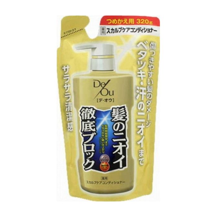 ロート製薬 デ・オウ 薬用スカルプケアコンディショナー つめかえ用 320g 医薬部外...